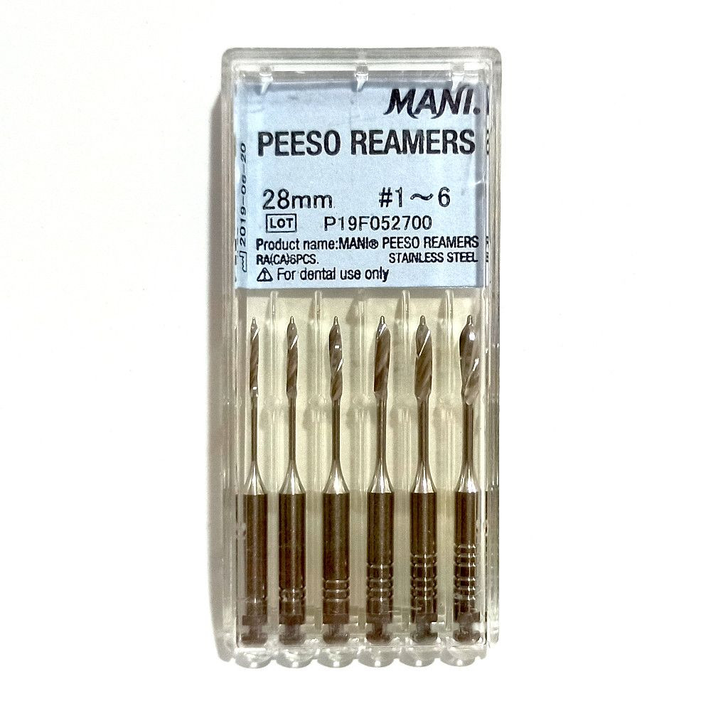 Peeso Reamers No.1-6 – 32MM