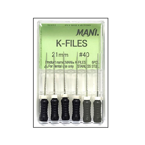 K-File / H-File / Spreader / Pluggers – (No.15-40) 21MM / 25MM